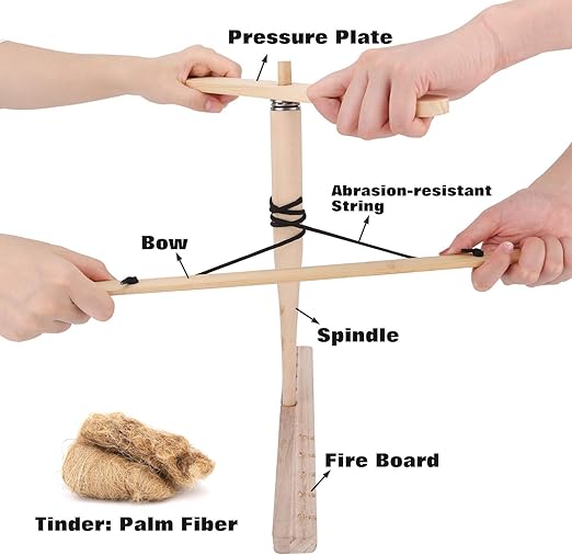 bow drill fire starter kit for sale