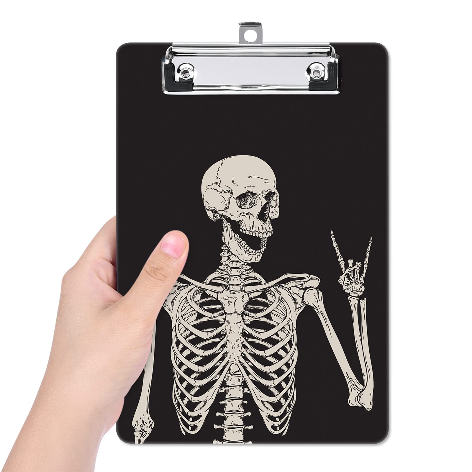 Small Plastic Clipboard 6 x 9 in, Standard A5 Size Fashion Clip Board