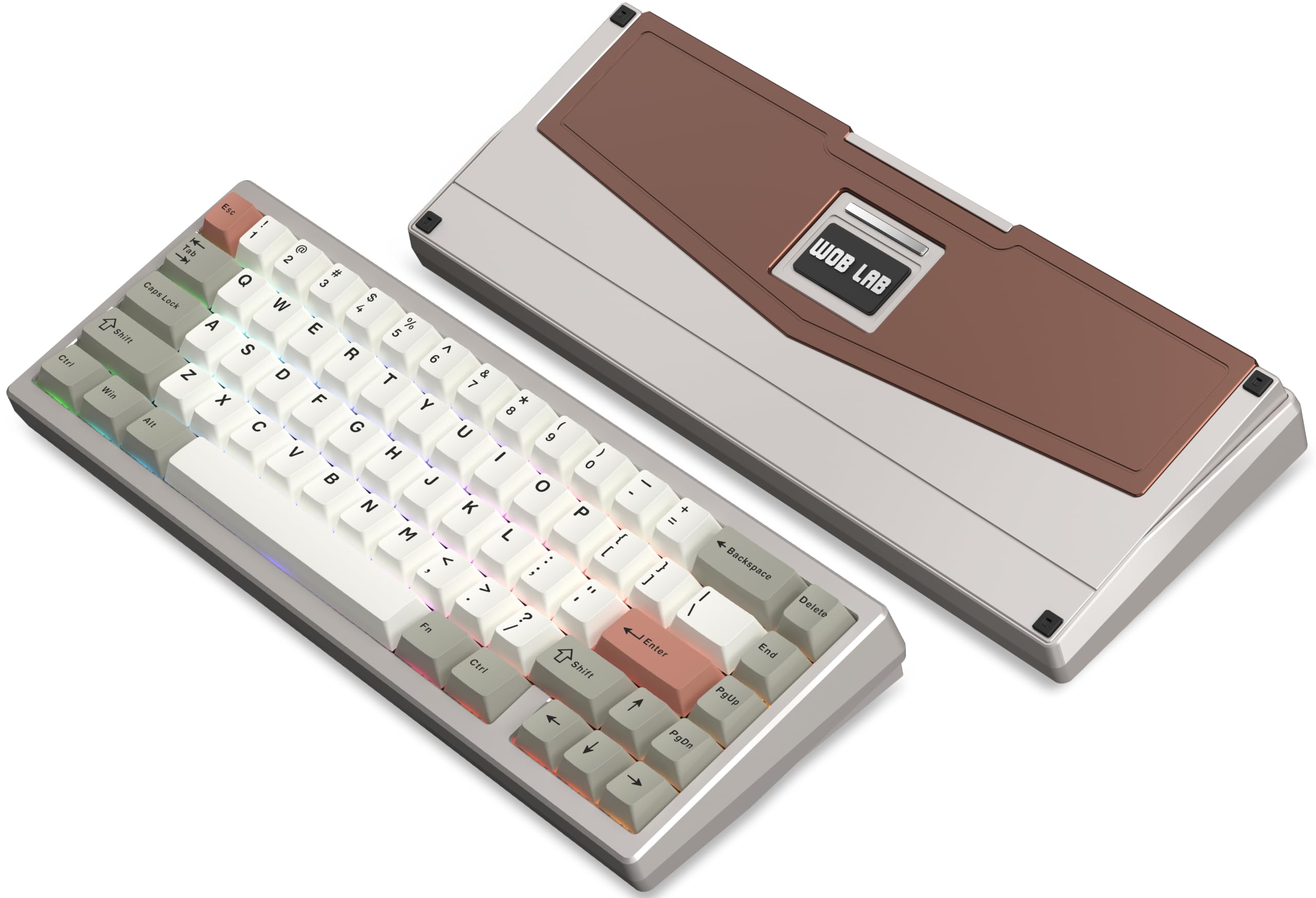 Amazon | WOBKEY ZEN65メカニカルキーボード 65％レイアウト CNCアルミ