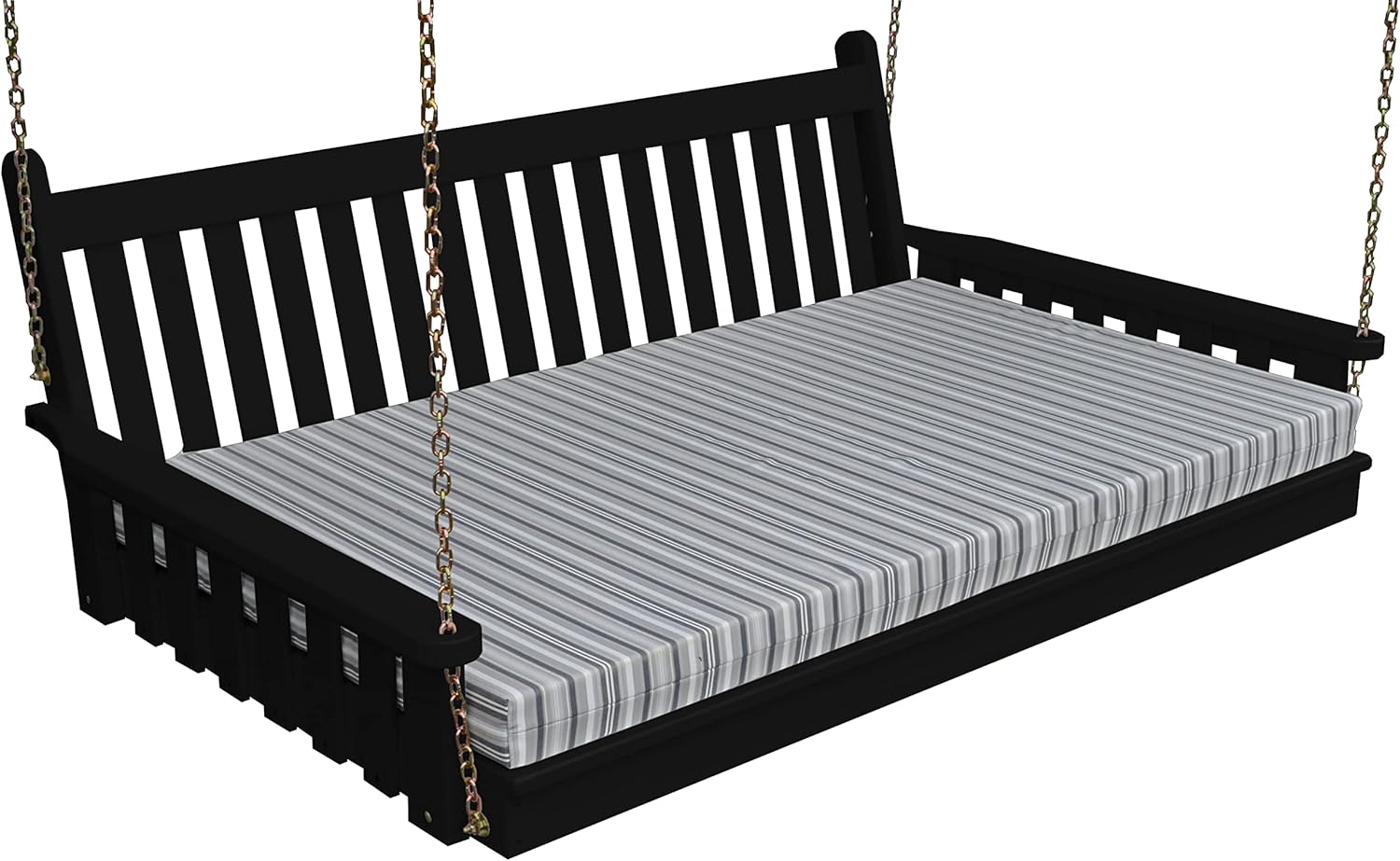 Furniture Barn USA Pine 75" Traditional English Swingbed