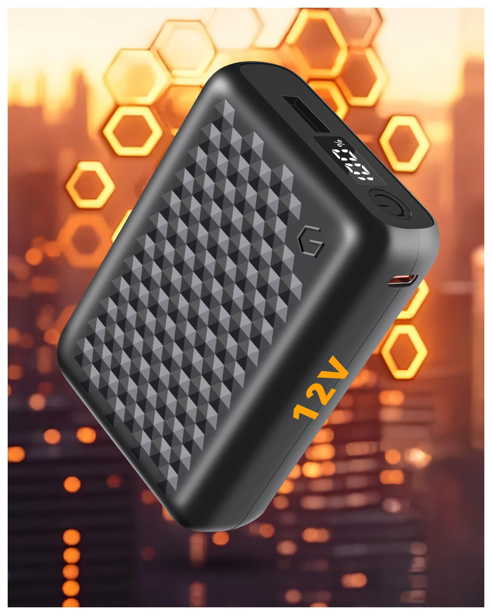 Wulcea 12V 18400mAh Battery Pack