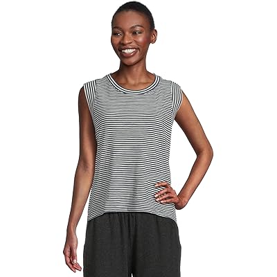 Faherty Sunwashed Slub Muscle Tank titan stripe