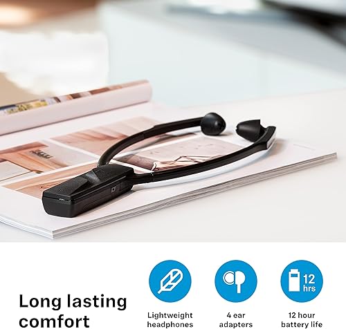 Miniatura 6 de Sennheiser Consumer Audio Sennheiser RS 5200 - Auriculares inalámbricos digitales para escuchar televisión, color negro