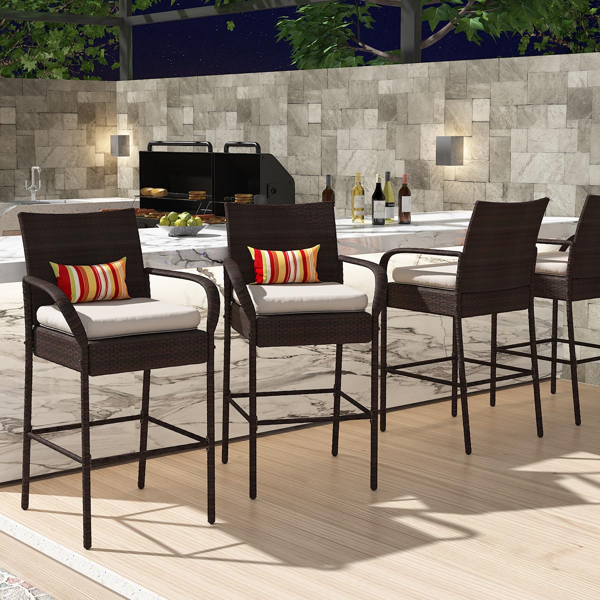 Bar Height Home Depot Outdoor Furniture Table And Chairs Bar