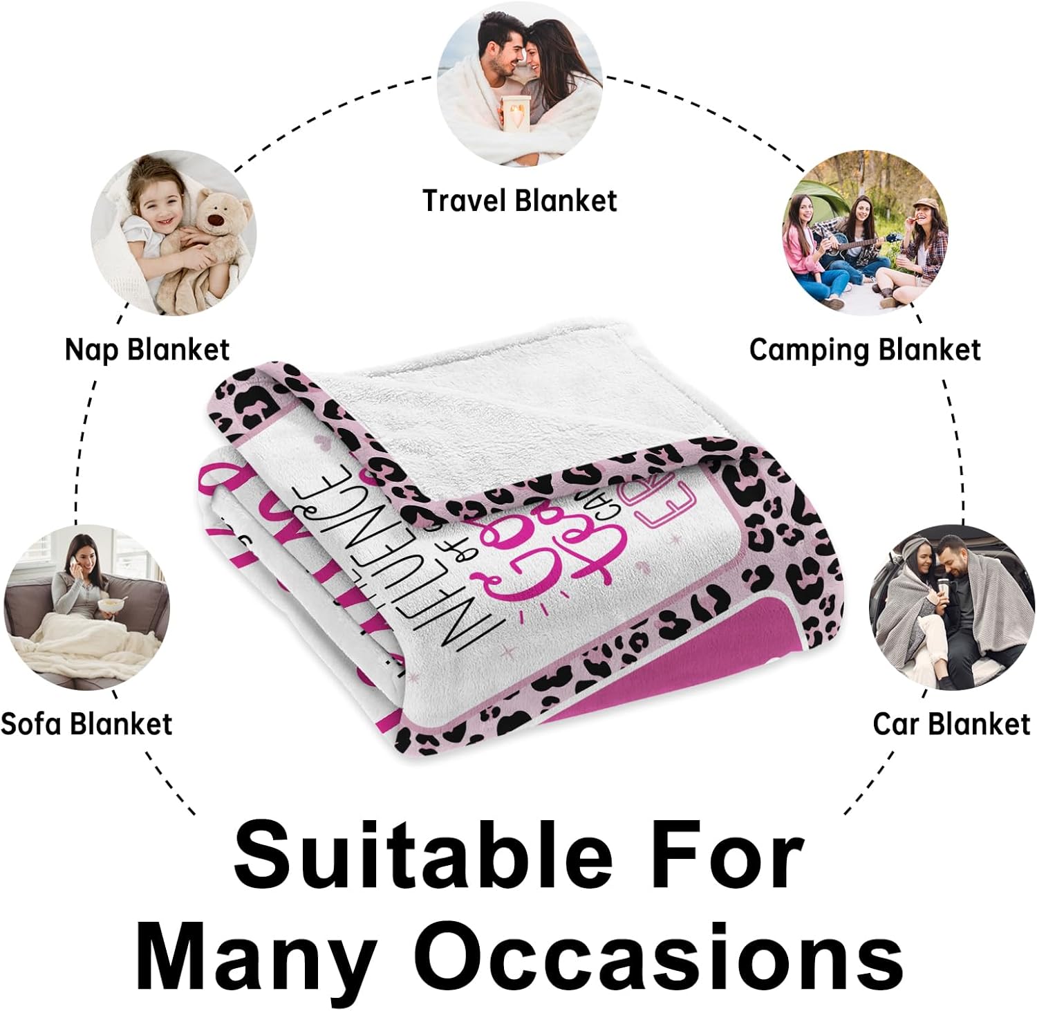 Teacher Gifts for Women, Teacher Appreciation Gifts, Best Gift for Teachers Women Throw Blanket 60" x 50", Gift for Teachers from Student, Present for Teacher's Day - Image 7