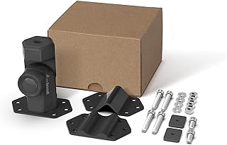 weBoost Overland Mount and Hardware for Drive Reach Overland, OTR, and RV Outside Antennas | Folds Down for Storage | T-Slot, Pole, and Fixed Mounting Options | Made in The USA | Model 311248