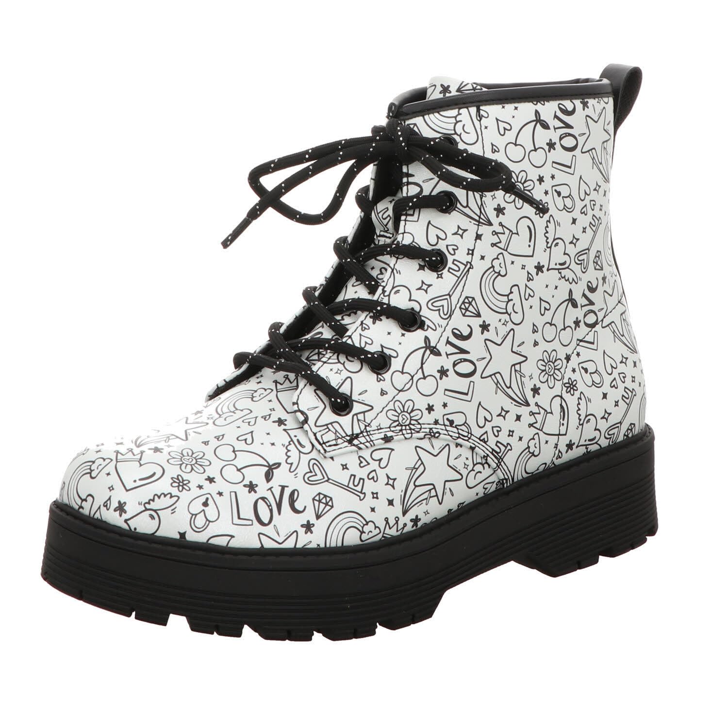 Skechers Mädchen Gravlen Hi Doodle DownStiefelette