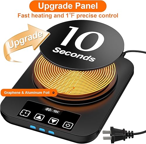 Miniatura 5 de Tapete calentador eléctrico de masa madre, almohadilla térmica mejorada para iniciador de masa agria, herramienta de prueba de calentador de masa