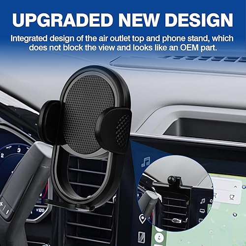 Vista 77 de Autorder Soporte de teléfono de automóvil para Toyota C-HR CHR 2019-2022, soporte de teléfono con organizador de tablero, pantalla de 8 pulgadas