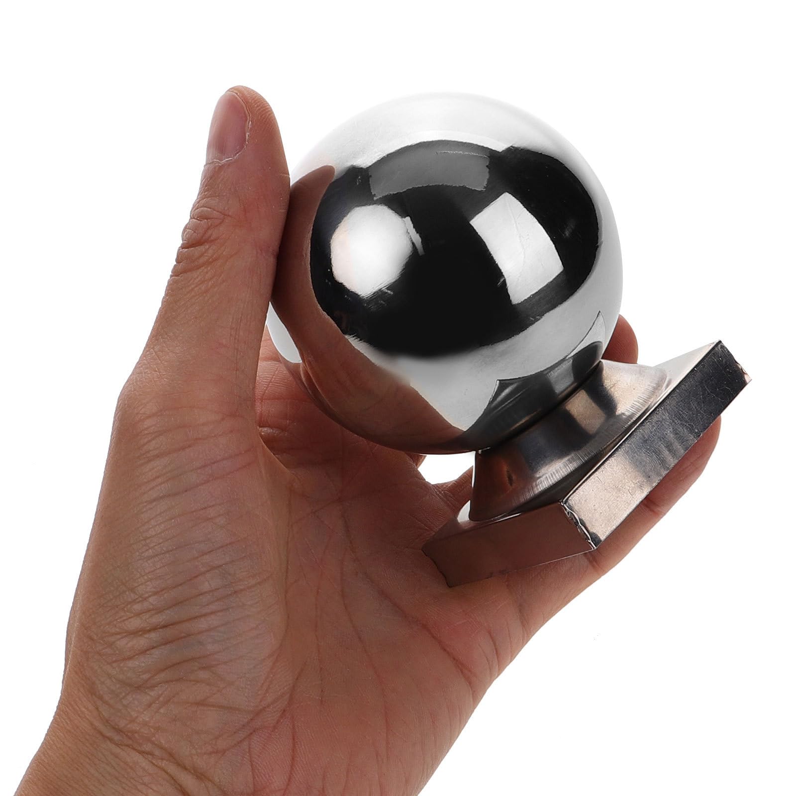 Abaodam Sfera in Acciaio Inossidabile per Recinzioni Supporto Stabile e Design Elegante per Copertura Ringhiera e Protezione Posti di Recinzione