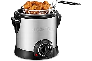 Olla Freidora De Aceite Chefman Fry Guy