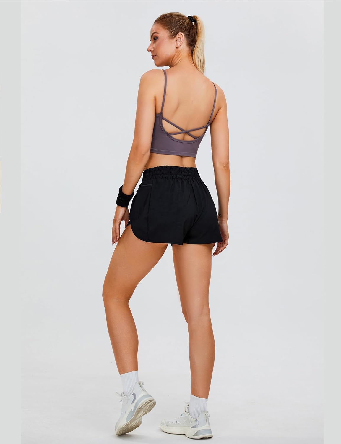 Blooming Jelly Women's Quick-Dry Running Shorts Workout Sport Layer Active Shorts with Pockets 1.75" - Image 4