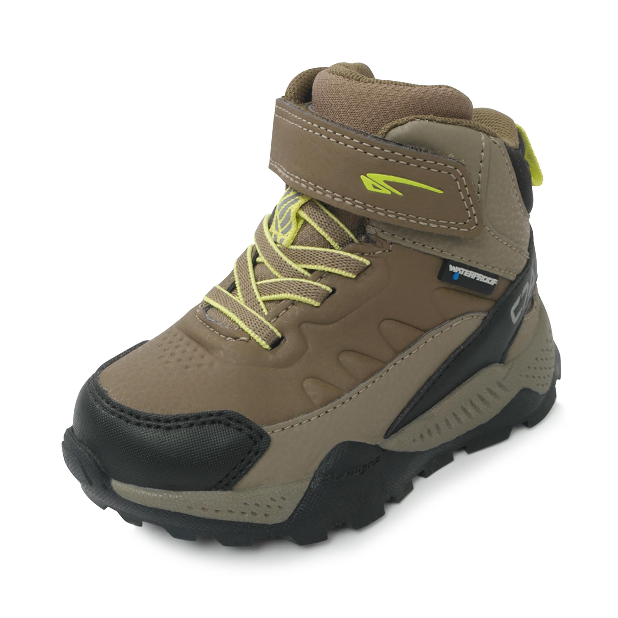 COLLOKY Toddler and Kids Hiking Boots - Waterproof, Slip-Resistant, Durable Outdoor Boots for Adventures and Play - Comfortable Multi-Terrain Shoes