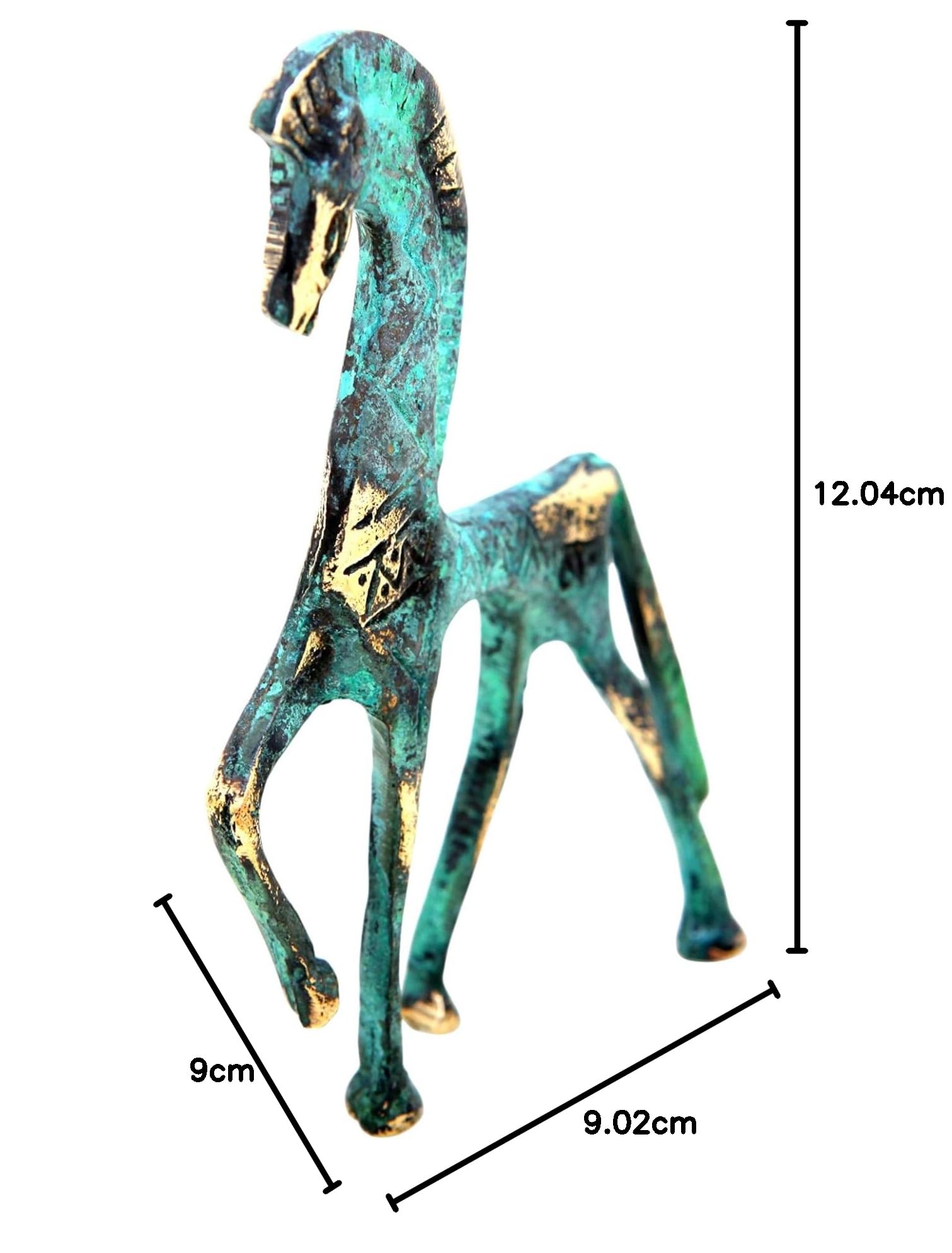 Amazon.co.jp: 古代ギリシャブロンズ博物館のレプリカStatue Horseから 
