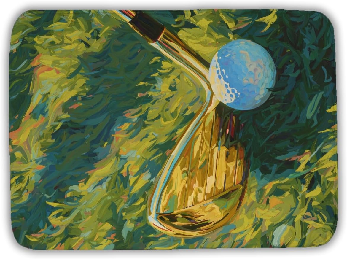 MWW C1BM1724R0JKJM 17 x 24 in. Golden Club Summer Living Room Bath Mat