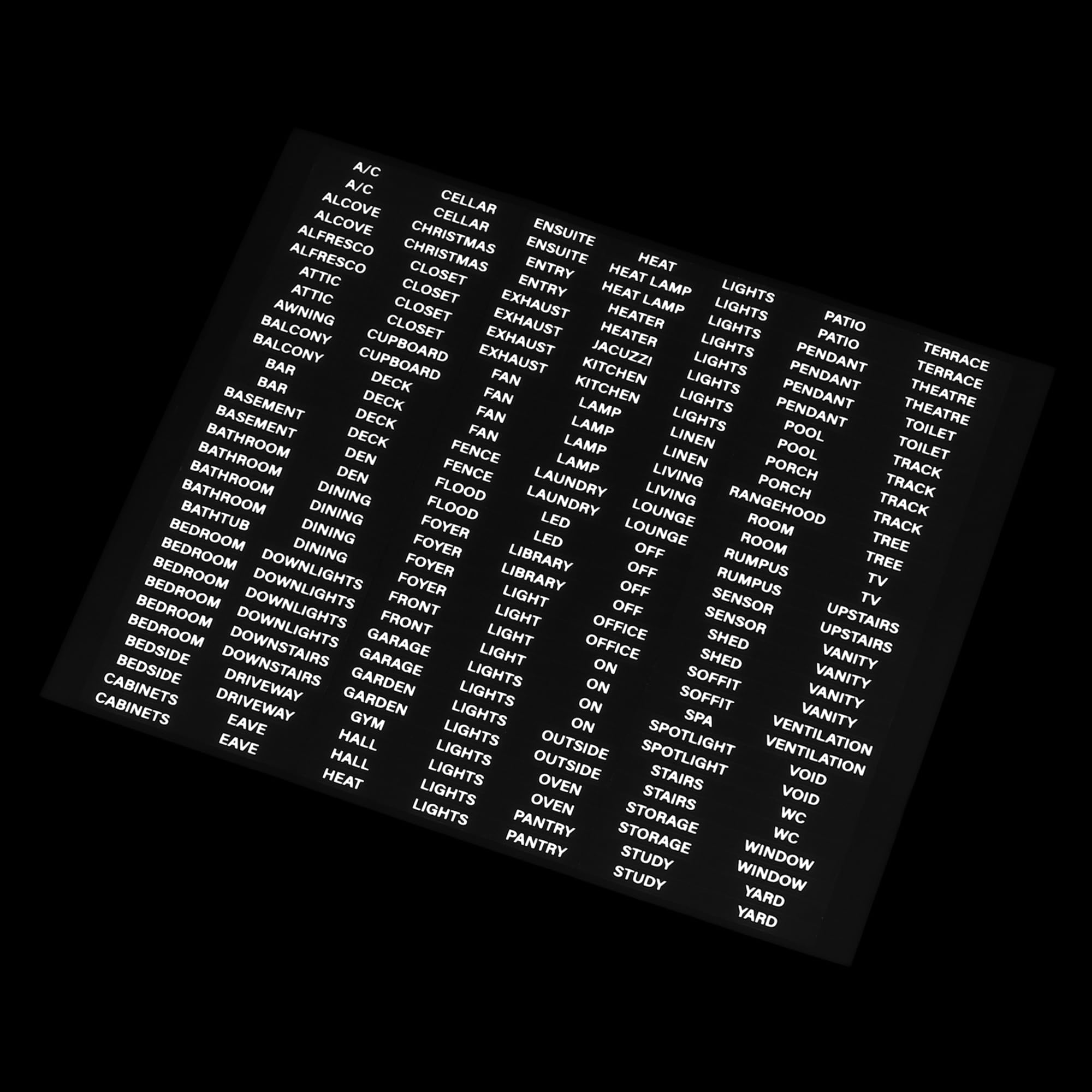 Adesivo 'Please Switch Lights Off' In Argento Metallizzato Inciso - 12x10 Cm Con Retro Adesivo 3M