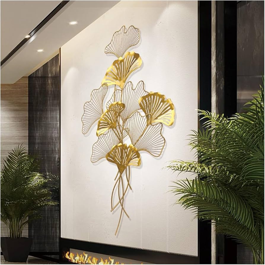 Amazon.co.jp: 金属製のイチョウの葉の壁の彫刻、イチョウの木の葉の壁 Amazon.co.jp: 金属製のイチョウの葉の壁の彫刻、イチョウの木の葉の壁