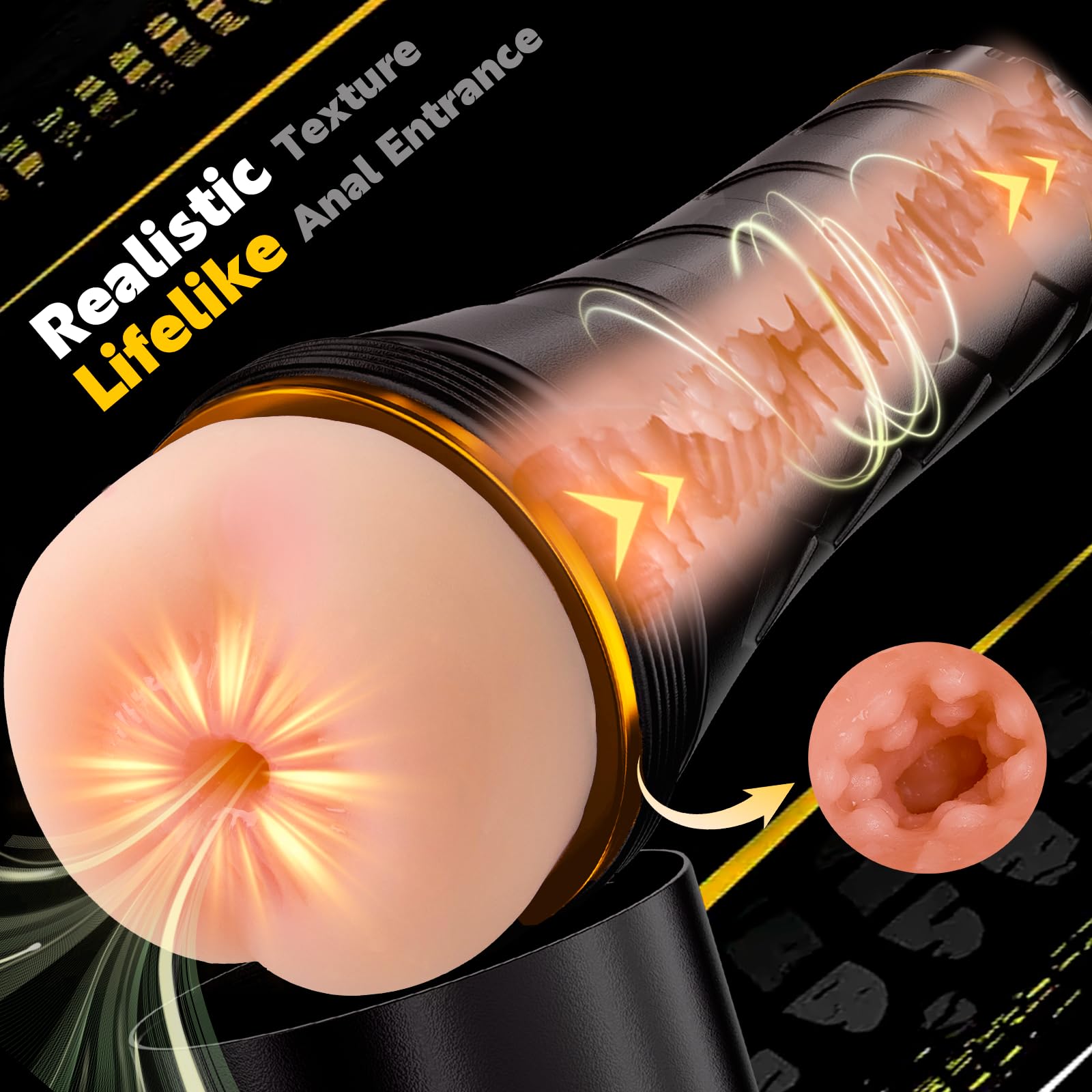 Sverimet Masturbator for Men, Realistic with 8.5 Inch Deep Pocket Pussy,  Lifelike Textured, Plump and Soft, Fleshy, Masturbation Petting Toy, Adult Sex  Toy : Amazon.de: Health & Personal Care