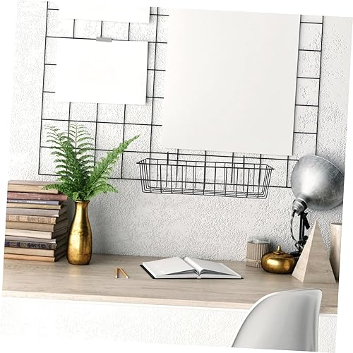 Miniatura 7 de Cesta colgante de hierro, cesta de alambre pequeña, cesta de hierro para cocina, cesta de pared, contenedores de almacenamiento de artículos