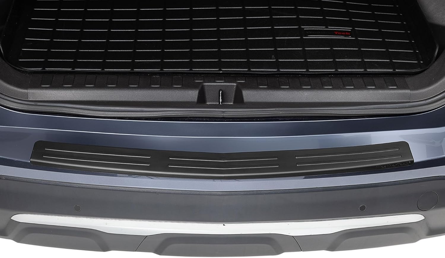 WeatherTech Custom BumperTopper for Chevrolet Equinox, Rear Bumper Protector (BP0007), Black