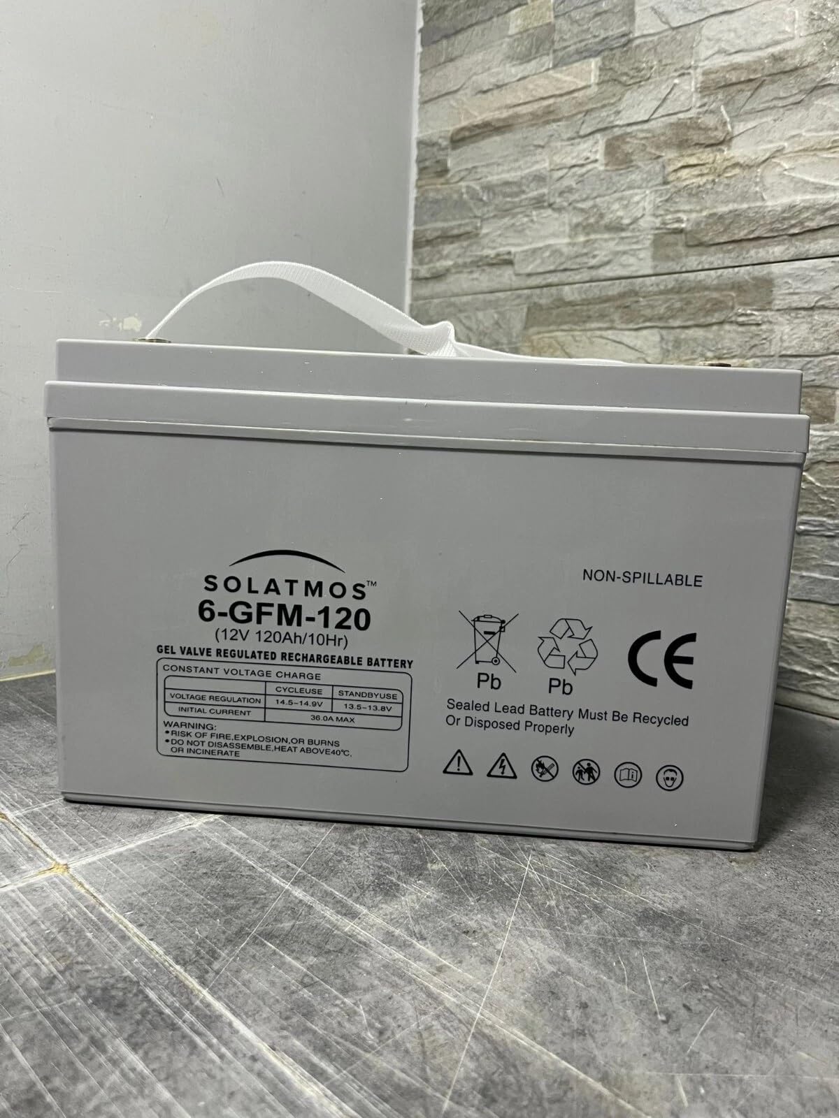 KIT FOTOVOLTAICO kw GIORNALIERO pannello solare INVERTER 4000W ENERGIA BATTERIA 120 AH cavo solare 4 mm