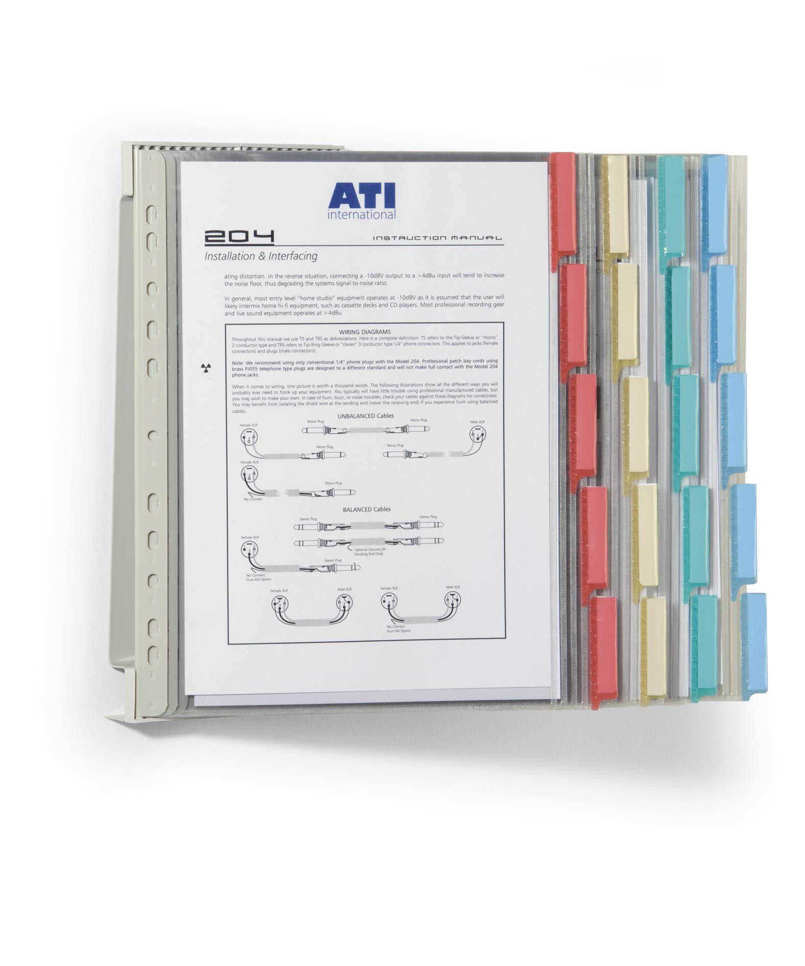 Durable Sichttafelwandhalter Function Wall 20, mit Sichttafeln A4, farbig sortiert, 569200 | Robustes Sichttafelsystem aus Stahlblech, Dokumentenhalter inkl. Tabs, 5/5-Teilung, Zapfenmechanik