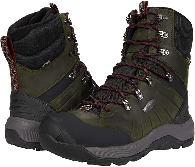 Men\'s Revel IV High Polar M Boot Magnet/ Red Carpet Size 11 KEEN REVEL IV HIGH POLAR BOOT MEN main image 3