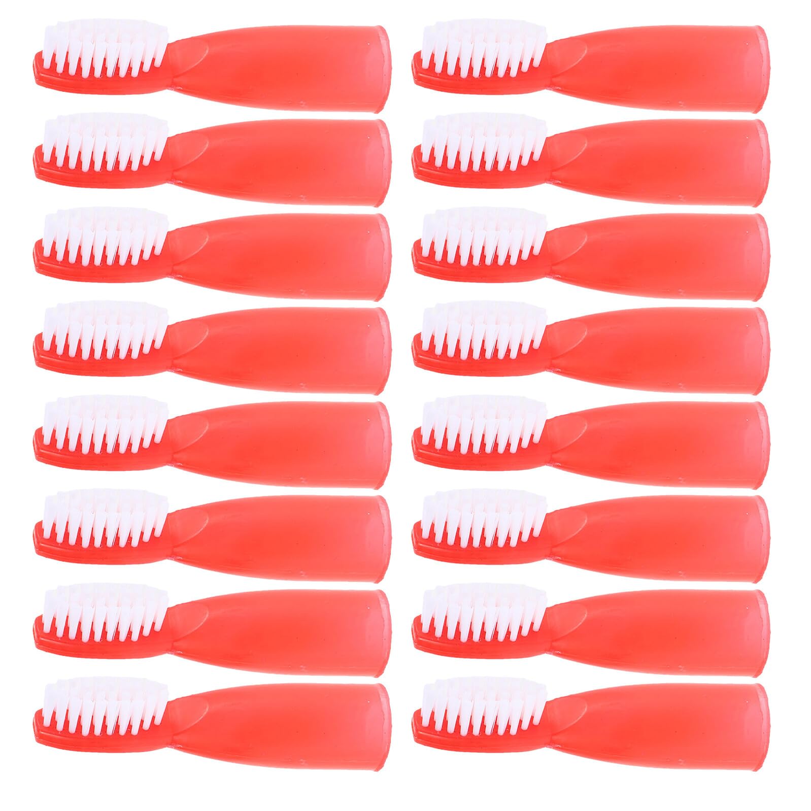 100 Pezzi Spazzolini Dito Mini con Setole Morbide per Igiene Orale Delicata Confezione per Prigione e Istituti Design Ergonomico per Uso Facile e Sicuro in Ambienti Sensibili