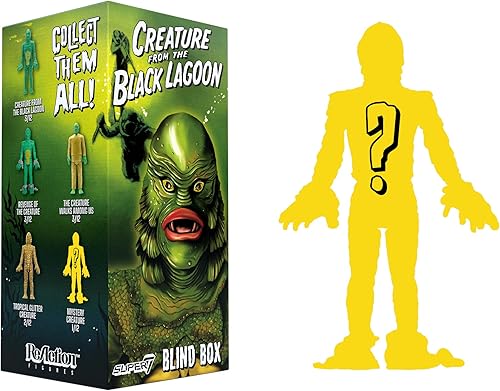 Miniatura 7 de Super7 Universal Monsters Blind Box Wave 03 - Caja ciega plana - Juego de 12 figuras de acción