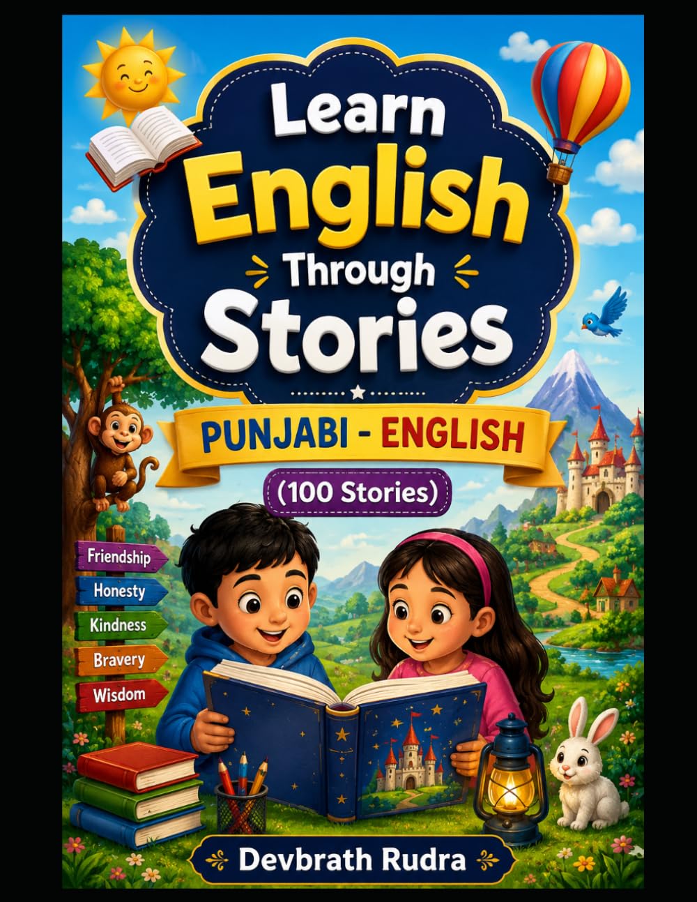 Learn English Through Stories | Punjabi To English | 100 Stories | Best For Beginners