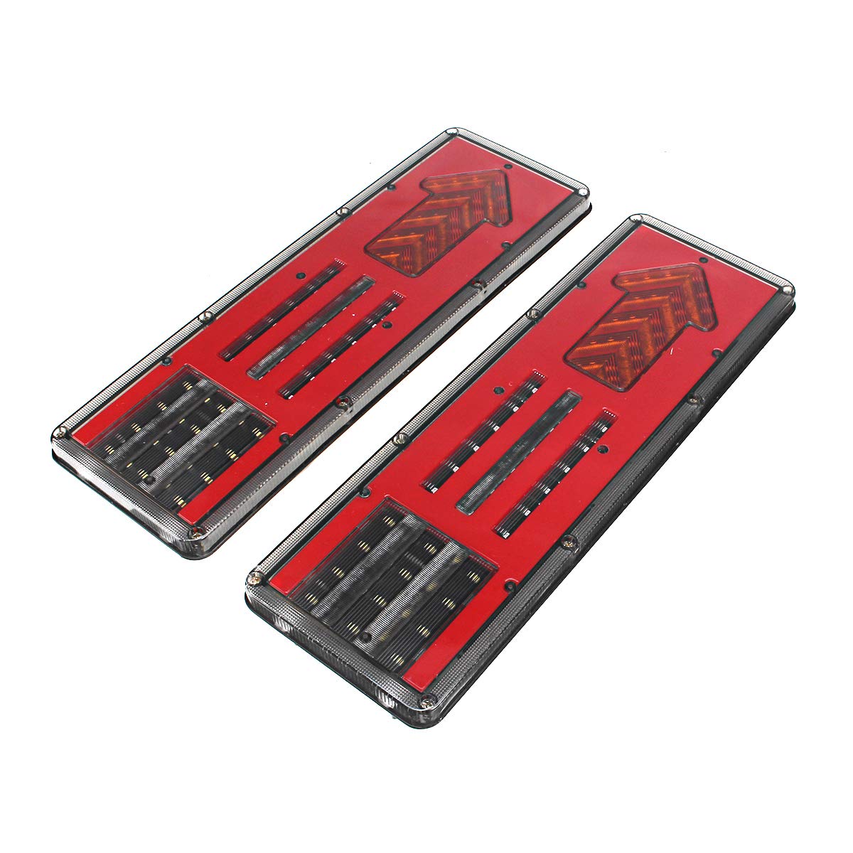 YONGYAO 2 PCS 24 V Voiture LED Feux de Frein Arrière Feu Clignotant Indicateur Lampe pour Camion Remorque Étanche