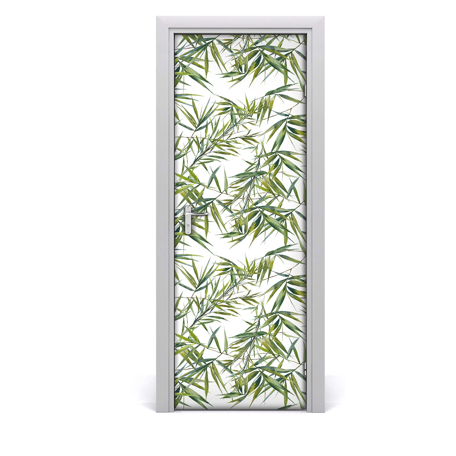 Papier peint sur la porte mural floral 70x200 autocollant de porte