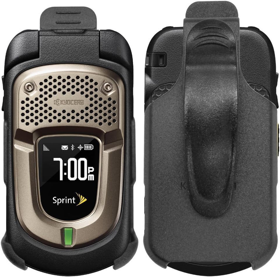 Ewirelessgear HOL-KYODURAXT for Sprint Kyocera DuraXT E4277 Swivel Belt Clip Holster - Black