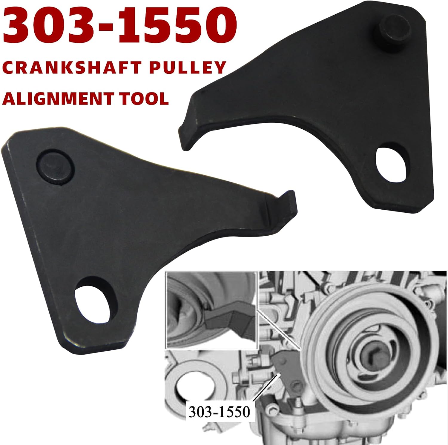 Latest Engine Camshaft Timing Locking Tool Set Kit for Ford Focus 1.6 Mazada 1.6 Eco Boost Volvo