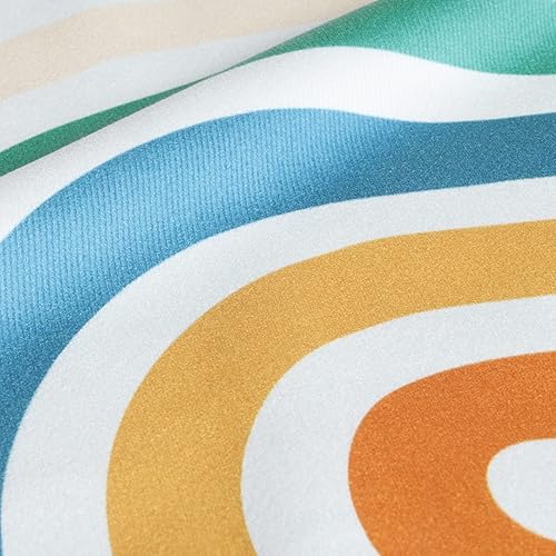 Miniatura 4 de Bonhause Juego de 4 fundas de almohada de terciopelo bohemio de 20 x 20 pulgadas  20.0 x 20.0 in., diseño de hojas de montaña, arte moderno, fundas