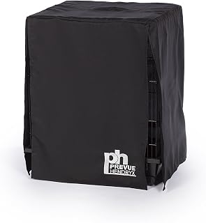 Prevue Hendryx Universal Bird Cage Cover Medium Black - Breathable, Machine Washable for Better Bird Sleep, Fits 20x20x29 Cages