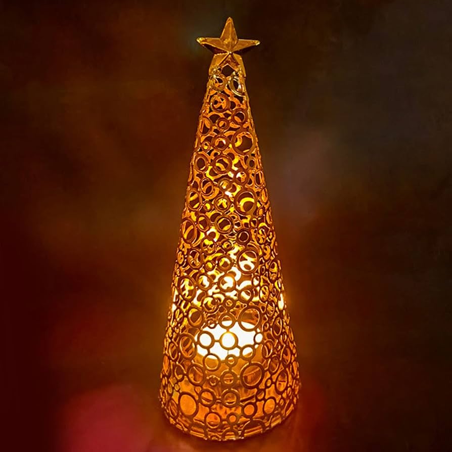 クリスマスツリー 陶器製 キャンドルホルダー クリスマスツリー型 キャンドルホルダー Xmas Christmas
