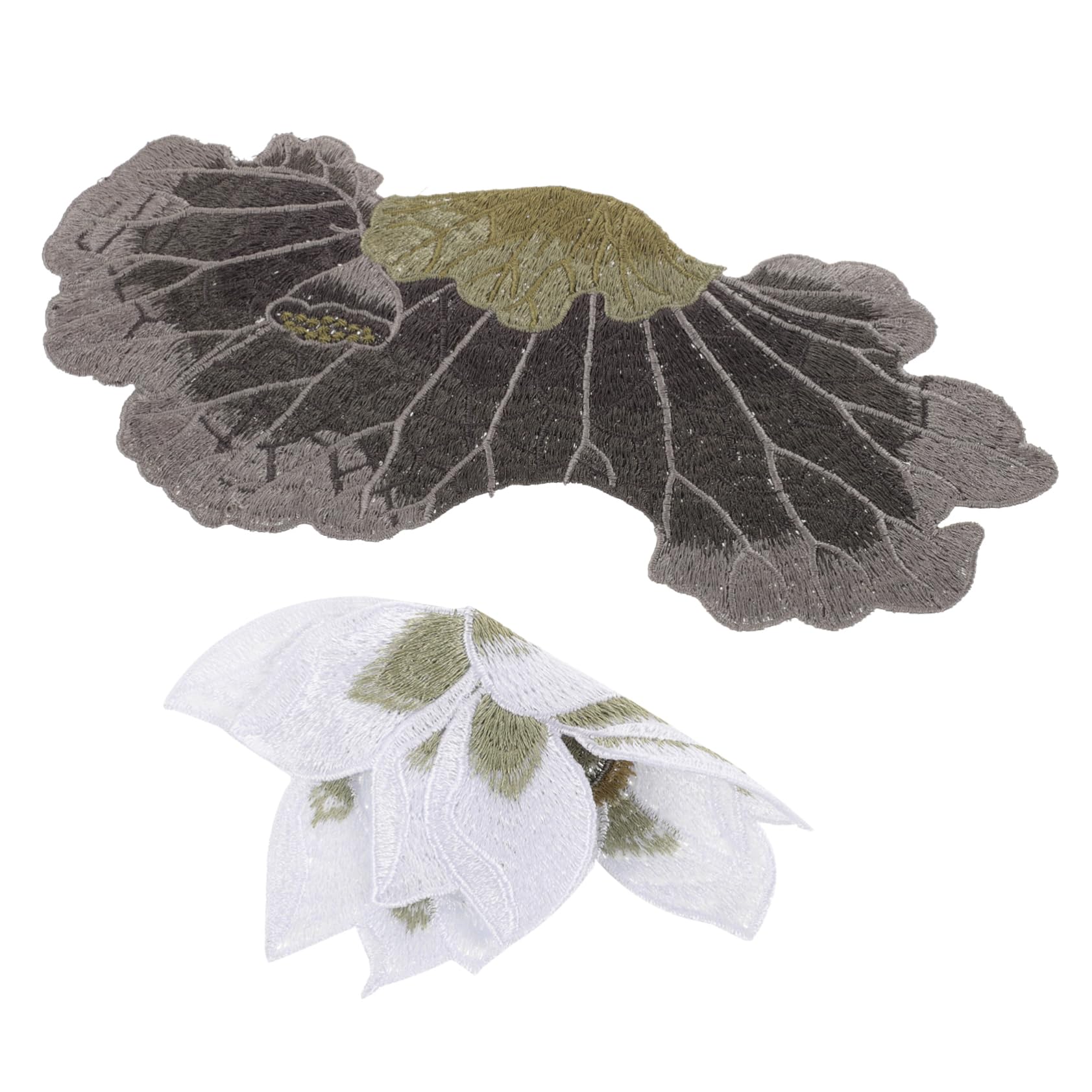 SOIMISS 8stücke Blumen Aufnäher Aufbügel-patches Mit Pfirsichblüten Für Jeans Und Kleidung Vielseitige Bestickte Flicken Zur Dekoration Und Reparatur Von Textilien
