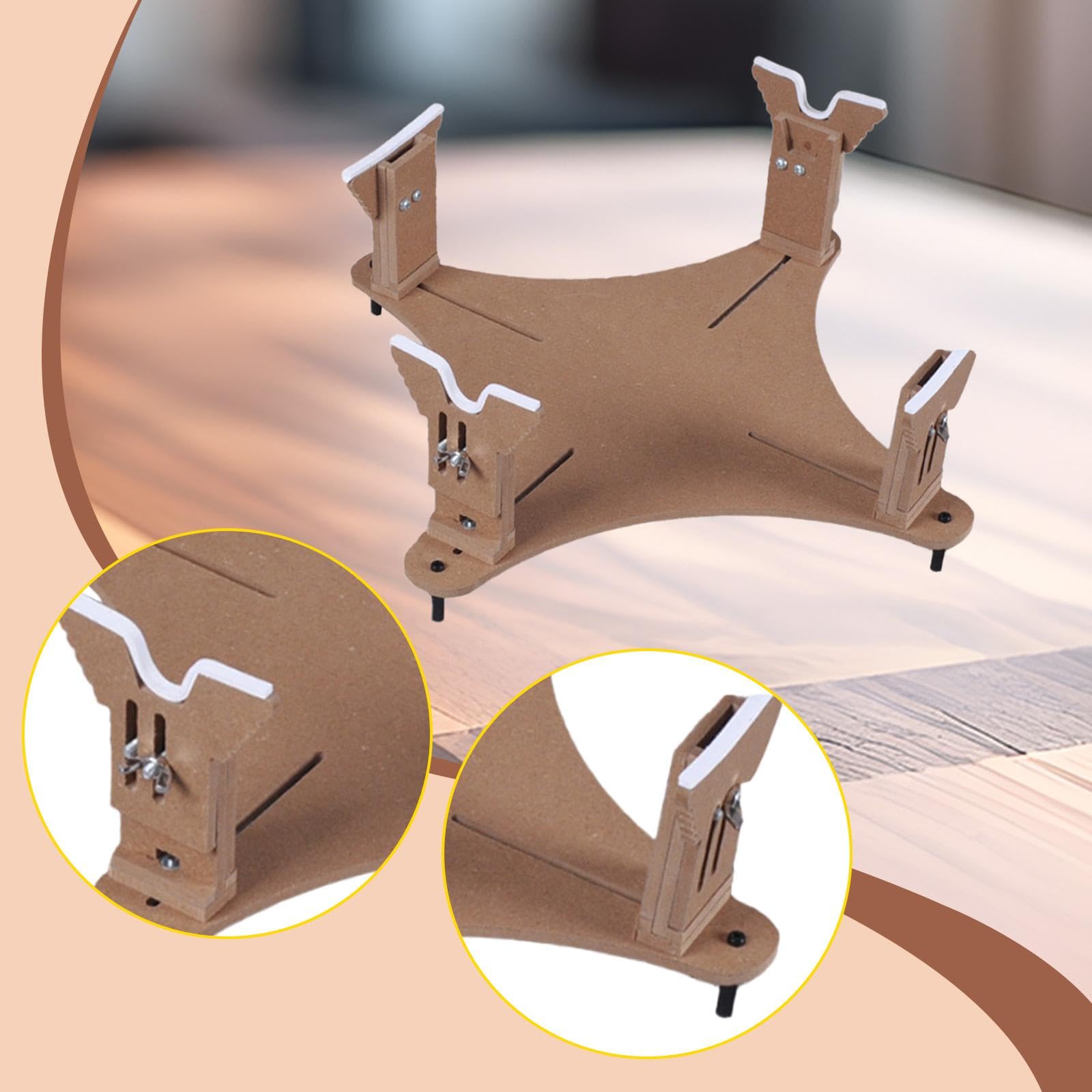 Base di Appoggio per Aeromodelli in 1/48 E 1/72, Supporto per Modellini.