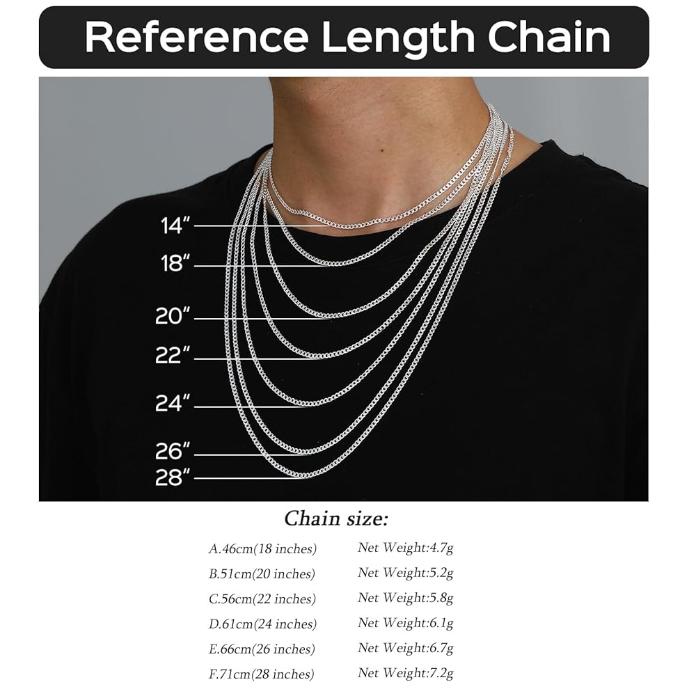 ネックレス・チョーカー BLENDOFF Rectangle chain necklace silver 925 ネックレス・チョーカー BLENDOFF Rectangle chain necklace