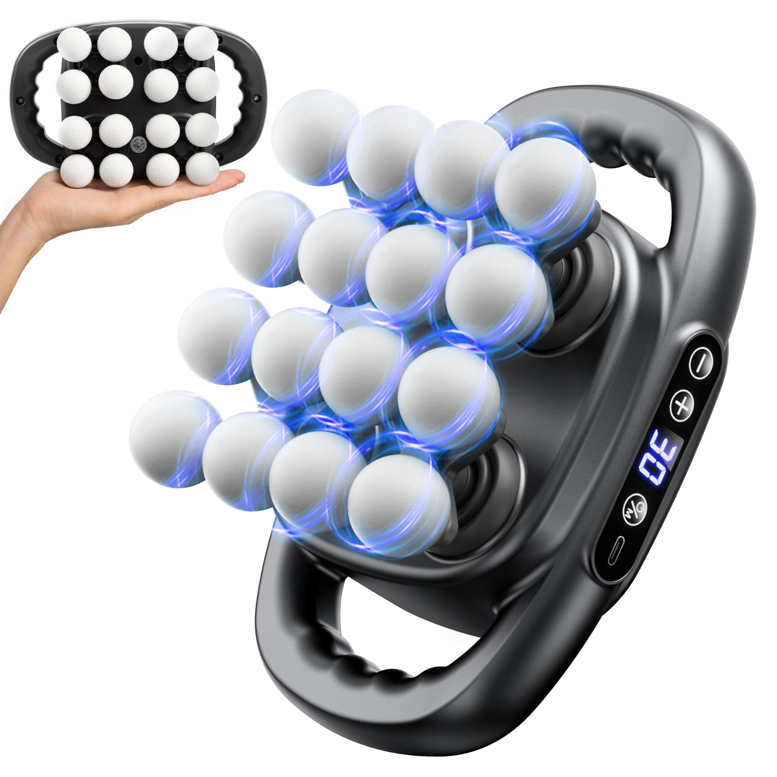 Upgraded Mini 16-Head Massage Gun
