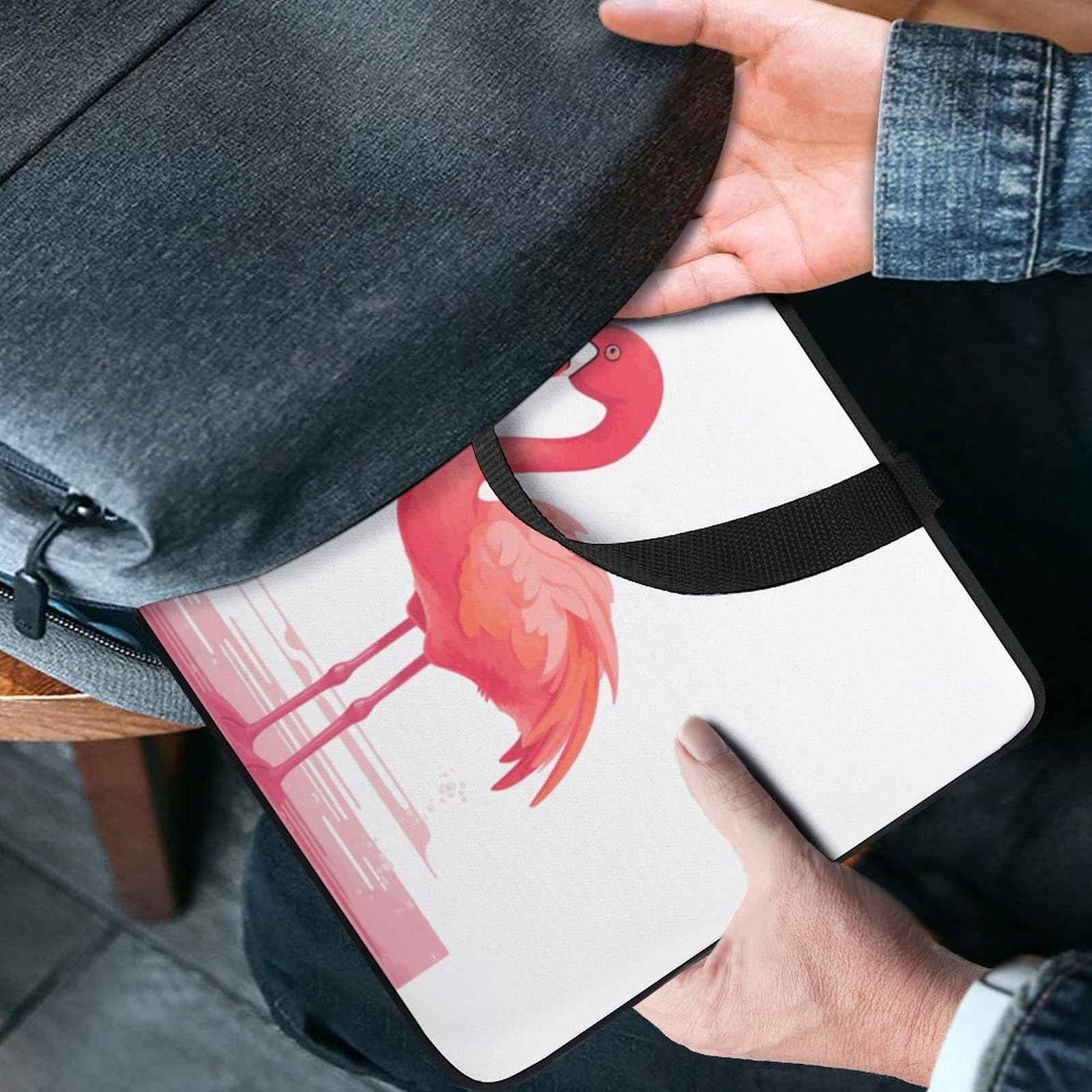 Custodia per computer portatile da 17", ultra sottile, leggera e impermeabile, in neoprene resistente, con cinghia da polso