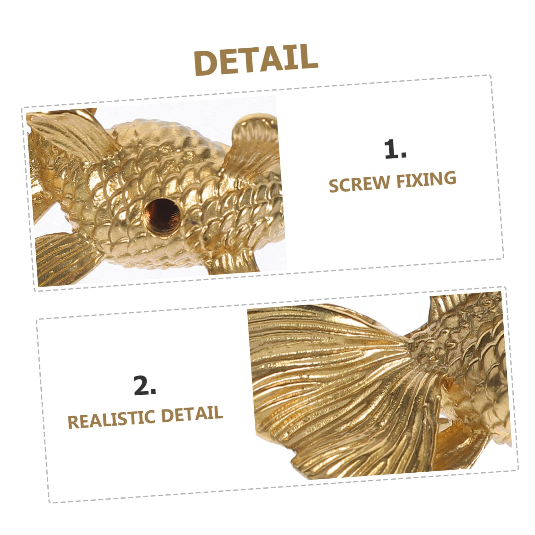 OSALADI 3 Pomelli Decorativi in ​​metallo Per Cassetti A Forma Di Animale Facili Da Usare