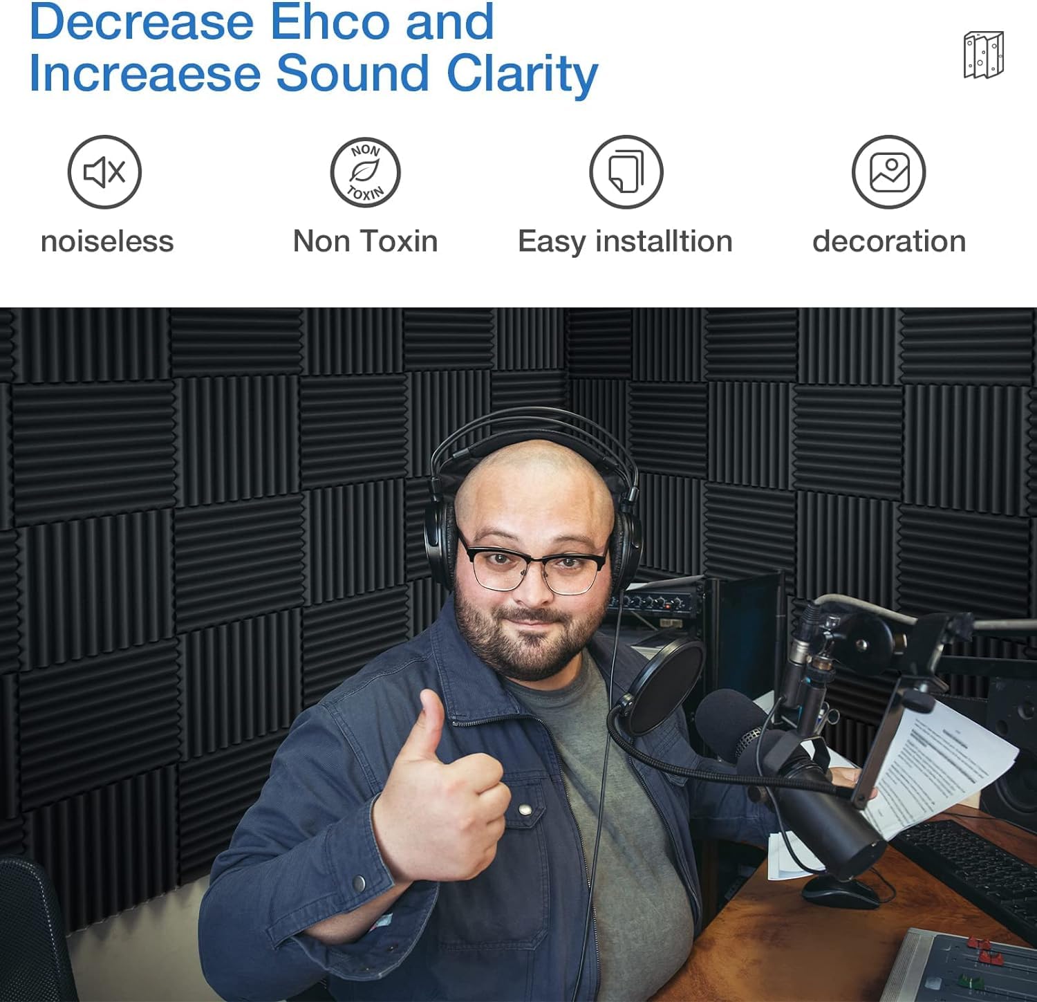 Acoustic Panel Recovery Mature photo