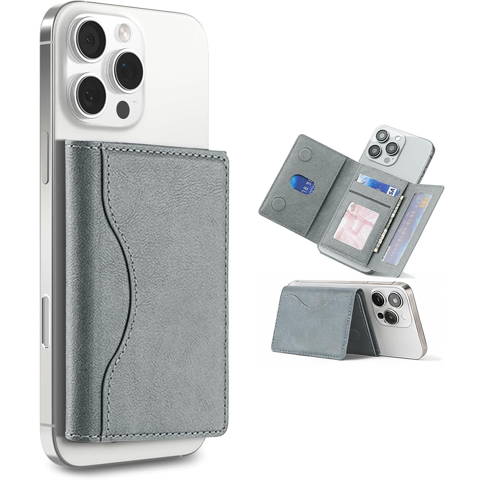 Amazon.co.jp: [Lareko] スマホカードケース Magsafe 財布 磁気吸着