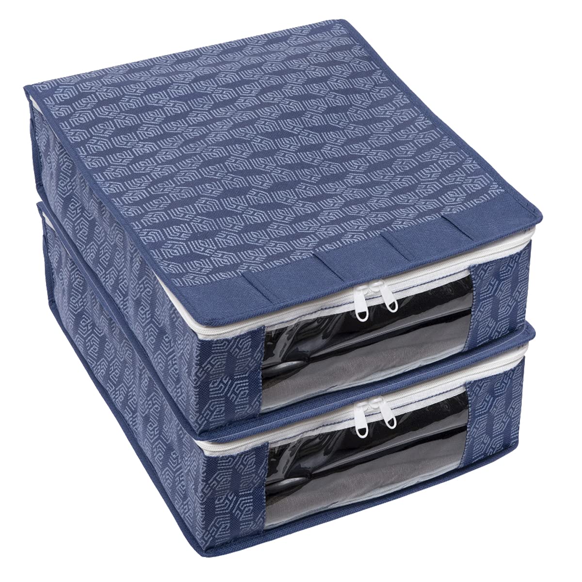 Homestrap Trouser/Pant Cum Cloth Covers (Pack Of 2, Navy Blue) - Polypropylene-image-28
