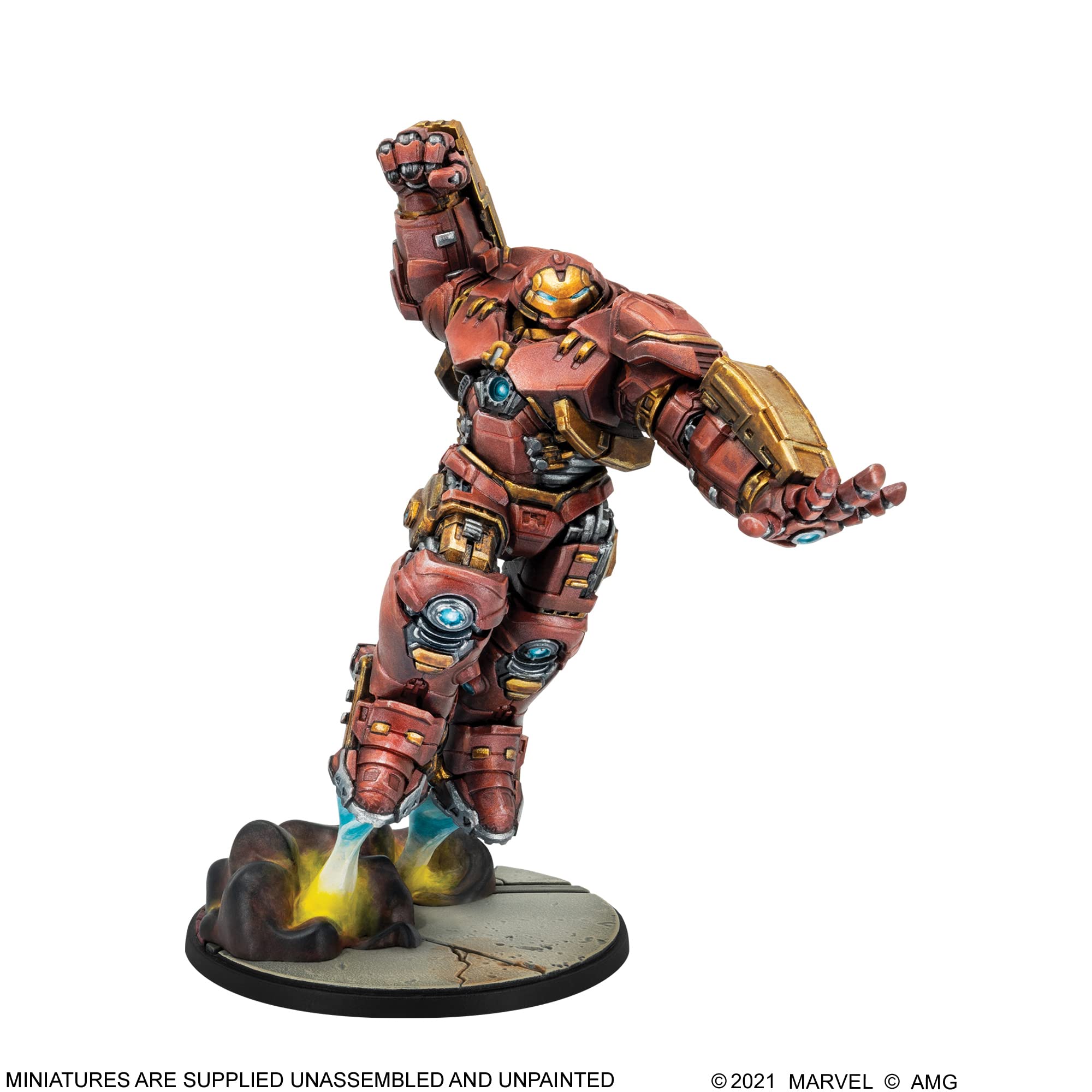 Atomic Mass Games, Hulkbuster: Marvel Crisis Protocol, Miniatures Game, Ages 14 , 2 Players, 45 Minutes Playtime, Multicolor, FFGCP52