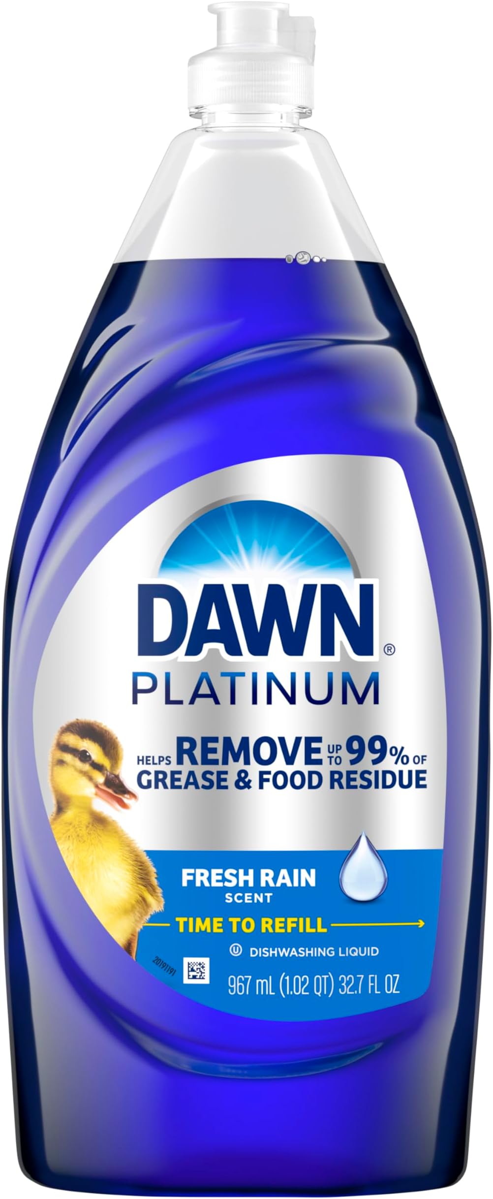 Platinum Dawn Dish Soap, Rain Scent, 32.7 fl oz