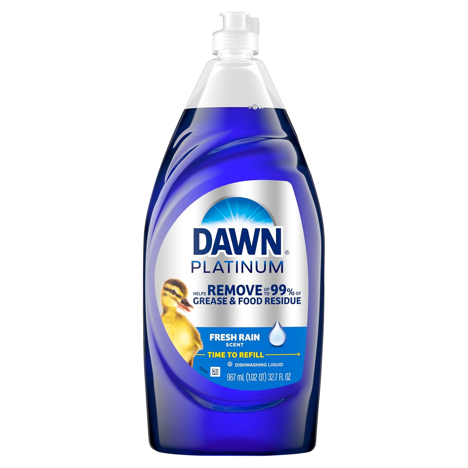 Dawn Platinum Dishwashing Liquid Fresh Rain Scent 32 7 fl oz