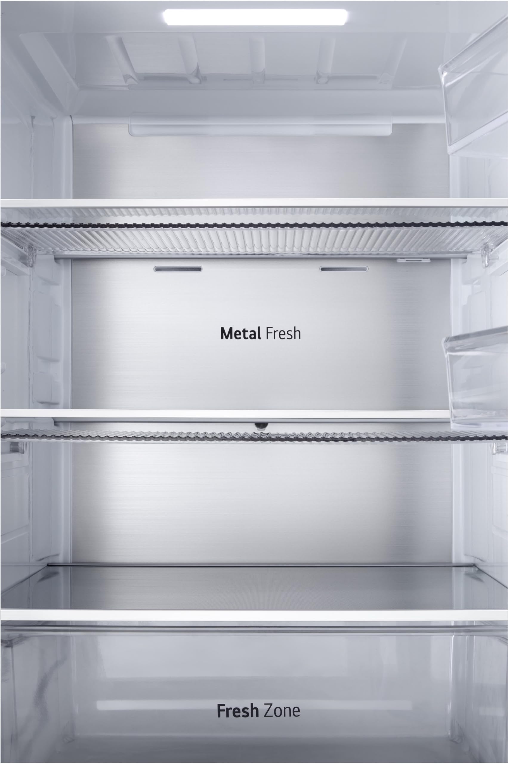 LG GBG5160CPY Kühl-/Gefrierkombination (349 L, Energieklasse C) mit InstaView, Smart Inverter Compressor, DoorCooling+, Food Cover, Silber